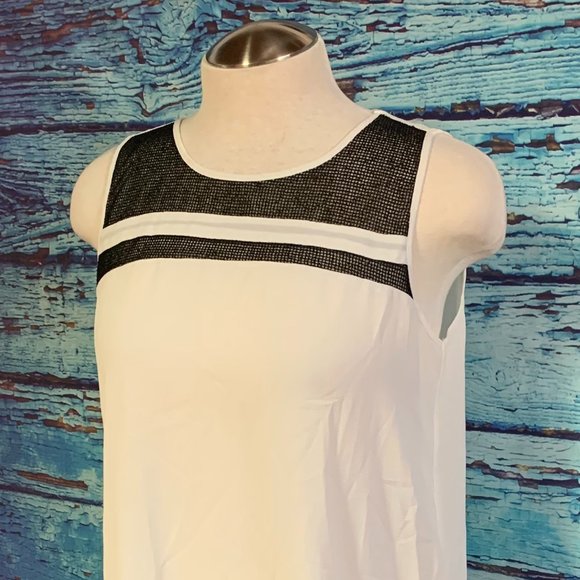 Grey & Gray Sheer Tank Top - Picture 3 of 5